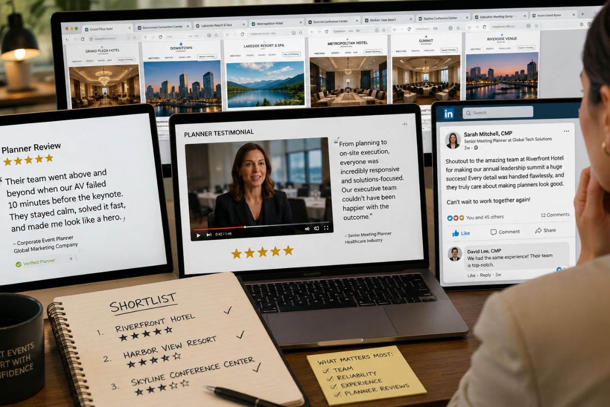 How Hotels Can Use Reviews to Book More Direct Group Business